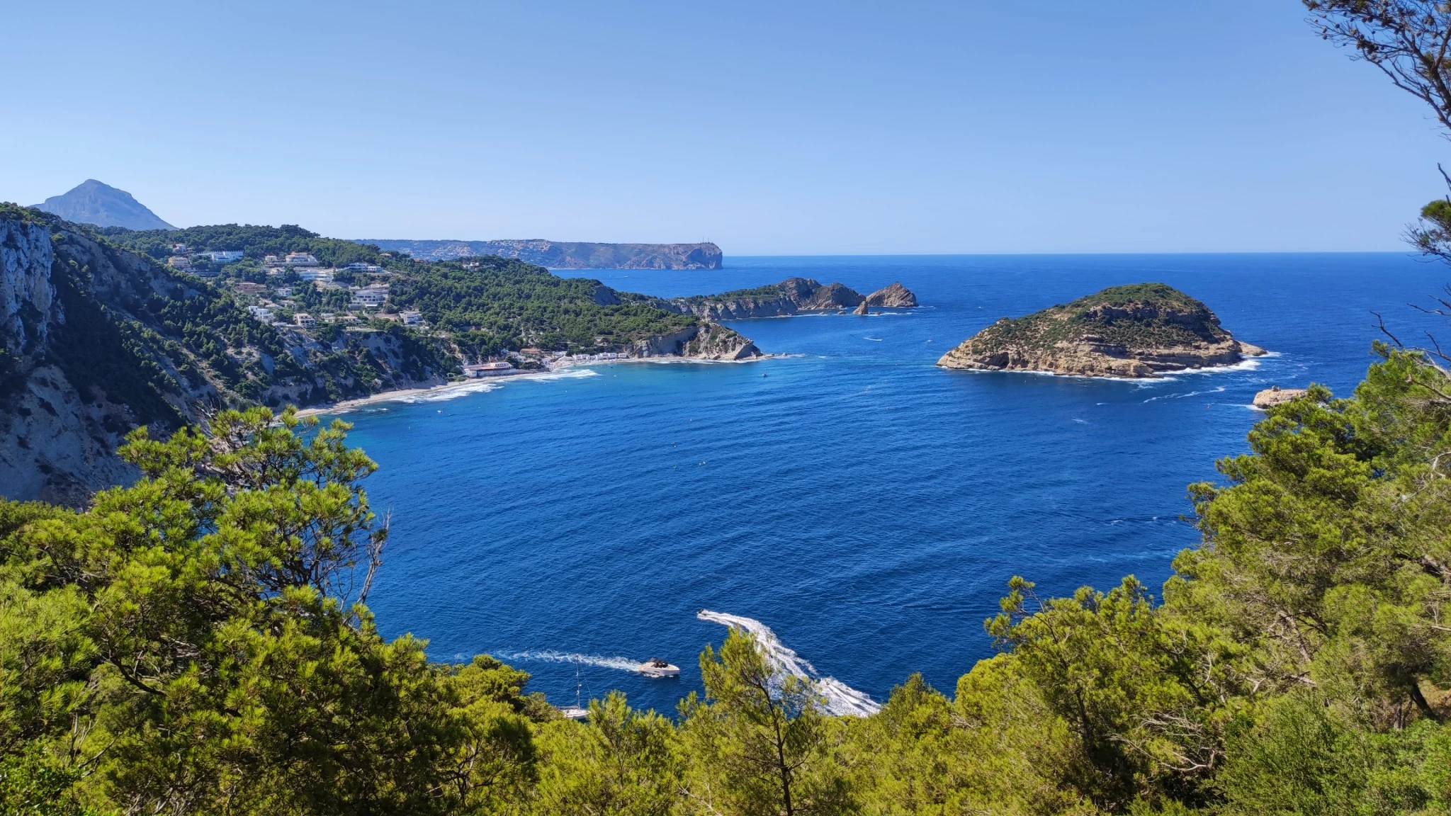 Bucht mit Meerblick