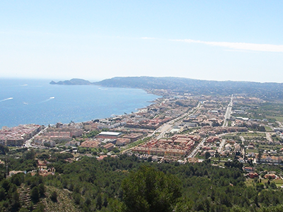 Ausblick auf Javea